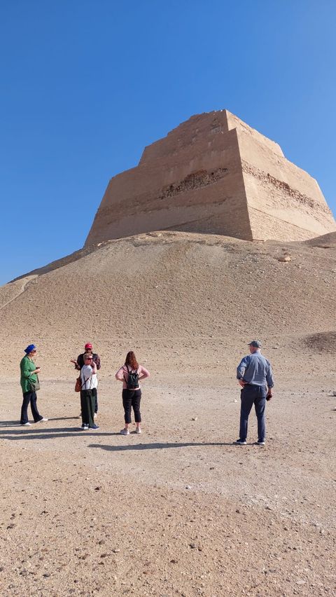Piramide van Snofroe in Midden-Egypte | Kingfisher Tours